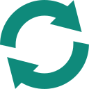 Icône cycle réutilisable